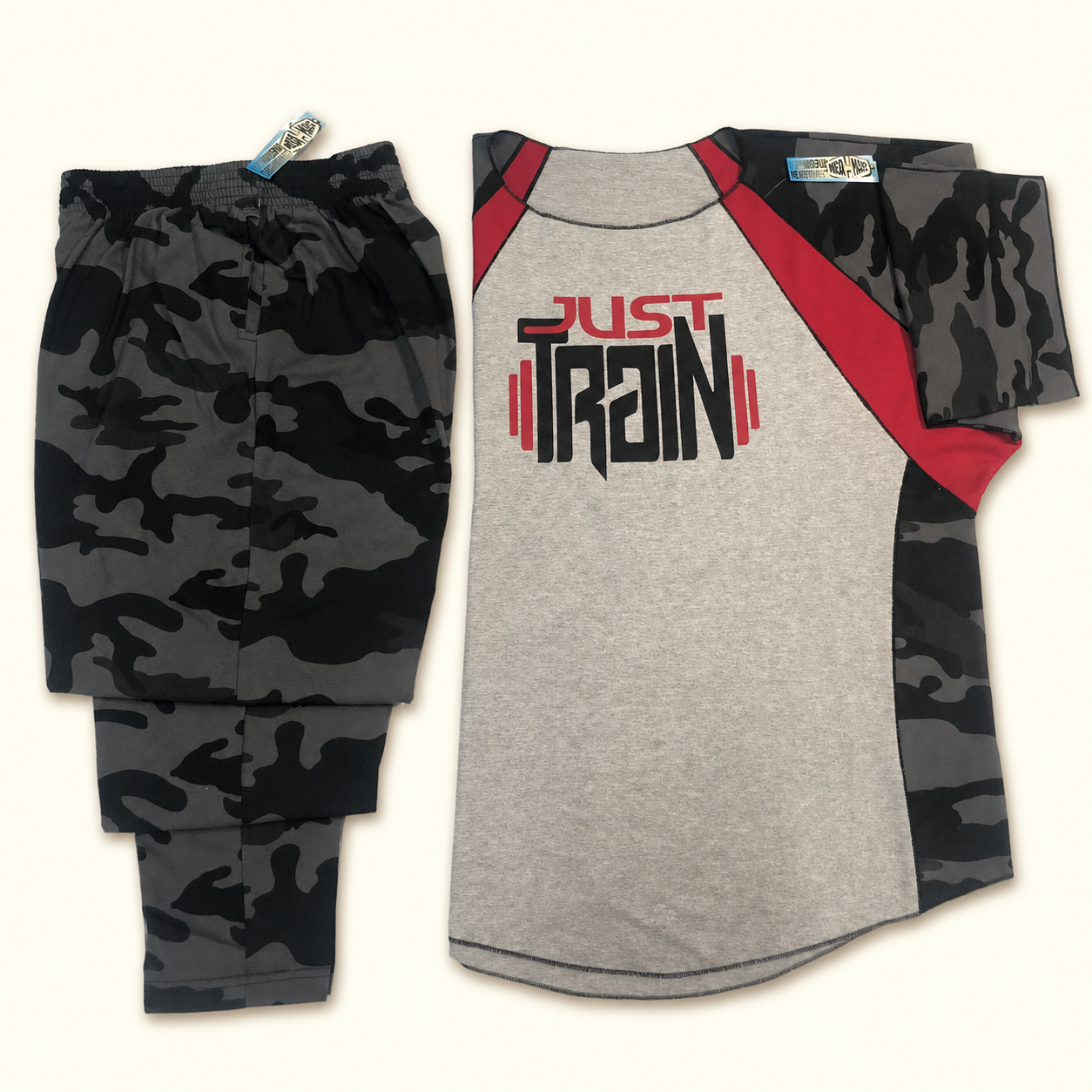 Conjunto Camuflado Gris